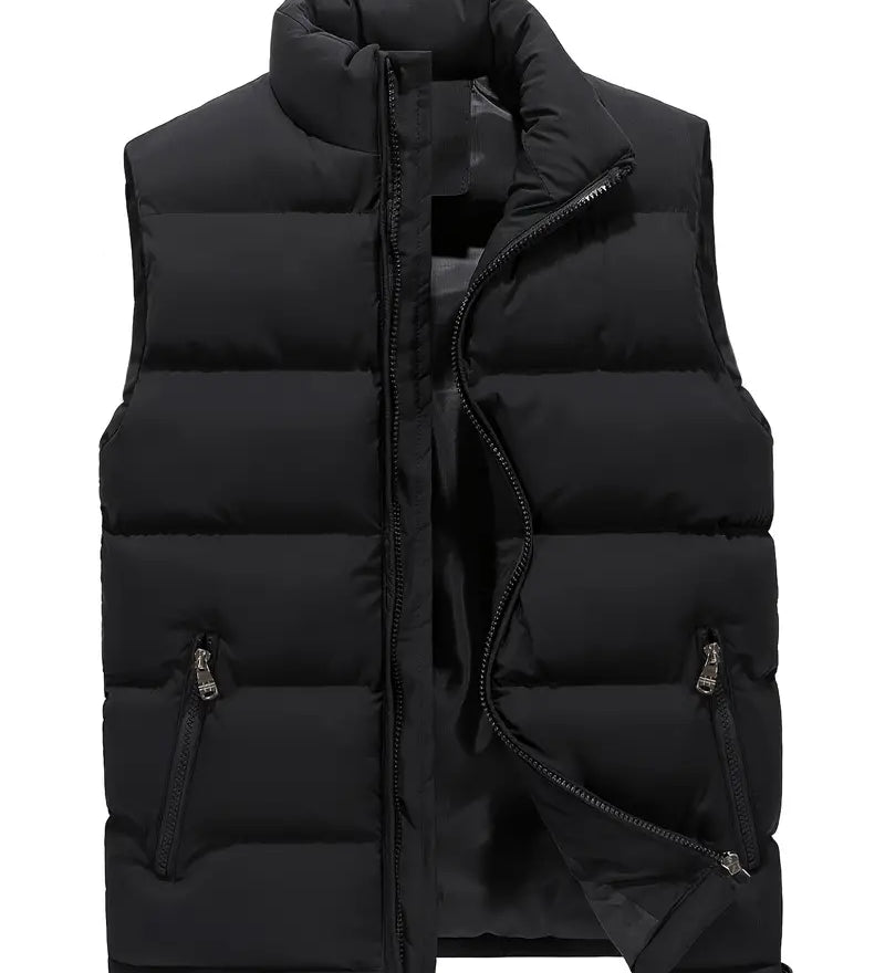 Anthony | Körperwärmer Herren-Steppweste mit Reißverschlusstaschen