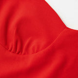 Scarlett | Figurbetontes Spaghetti-Träger-Kleid – Klassischer Chic mit femininer Note