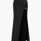 Nele | Elegantes Cut-Out-Zweiteiler-Set mit Maxi-Rock