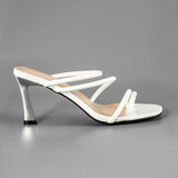 Elegante Sandaletten mit filigranen Riemen