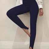 Clara | Gerippte Mid-Waist-Leggings – Komfort und Stil für Jeden Tag Zendoo.de