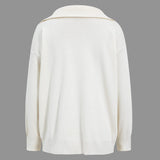 Lara | Zweiteiler-Set mit Oversized-Pullover & Schlitzrock