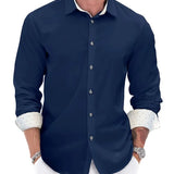 Alexander | Elegantes Businesshemd mit Kontrastdetails