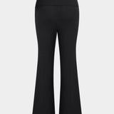 Luisa | Strick-Zweiteiler mit Kapuzenjacke & Schlaghose