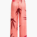 Bailey | Zweiteiler mit Knoten-Top & Bambusprint-Hose