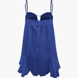 Sophia | Glamouröses Mini-Kleid mit Kristall-Trägern – Feminin & stilvoll für besondere Anlässe