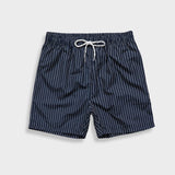 Maritimes Herren Sommer-Set | Gestreiftes Hemd & Shorts