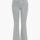 Ava | Strick-Set mit Kapuzenjacke & Schlaghose