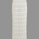 Elise | Romantisches Zweiteiler-Set mit Plissee-Top & Maxirock