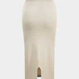 Mia | Klassisches Strick-Zweiteiler-Set mit Blazer-Cardigan & Bleistiftrock