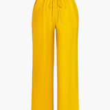 Amber | Luftiges Zweiteiler-Set mit Bluse und weiter Hose