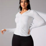 Wilma | Lässige langärmelige Sportjacke für Frauen