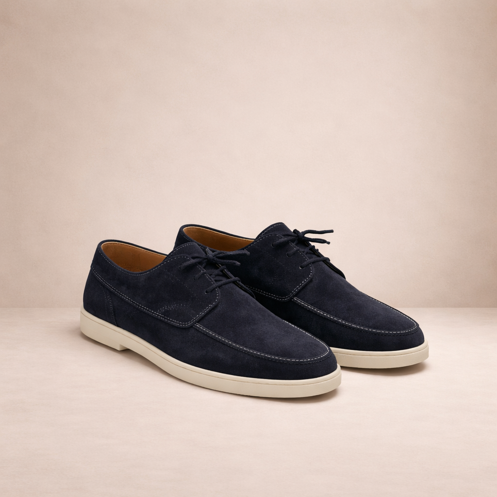 Herren Wildleder Sneaker mit Schnürung