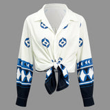 Zahara | Boho-Zweiteiler mit Bluse & Weitbein-Hose