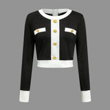 Karina | Elegantes Zweiteiler-Set mit Button-Detail & Minirock