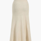 Estelle | Strick-Set mit Blazer, Weste & Midirock