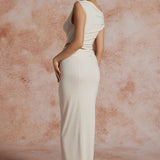 Eveline | Elegantes Zweiteiler-Set mit One-Shoulder-Top & Wickelrock