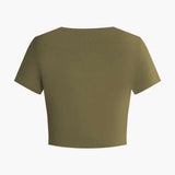 Luna | Elegantes Zweiteiler-Set mit Crop-Top & Palazzo-Hose