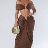 Desiree | Elegantes Off-Shoulder-Set mit Drapierung