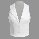 Zoey | Elegantes Zweiteiler-Set mit Weste & Faltenrock