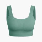 Elaine | Nahtloses Sport-Set mit Crop-Top & Yoga-Shorts