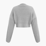 Klara | Elegantes Strick-Set mit Wickel-Oberteil & Bleistiftrock