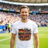 T-Shirt Deutschland Fußball 2026 - Fan-Shirt Germany Print - Rundhals Kurzarm