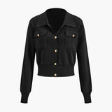 Aviana | Strick-Set mit Blazer und Rock