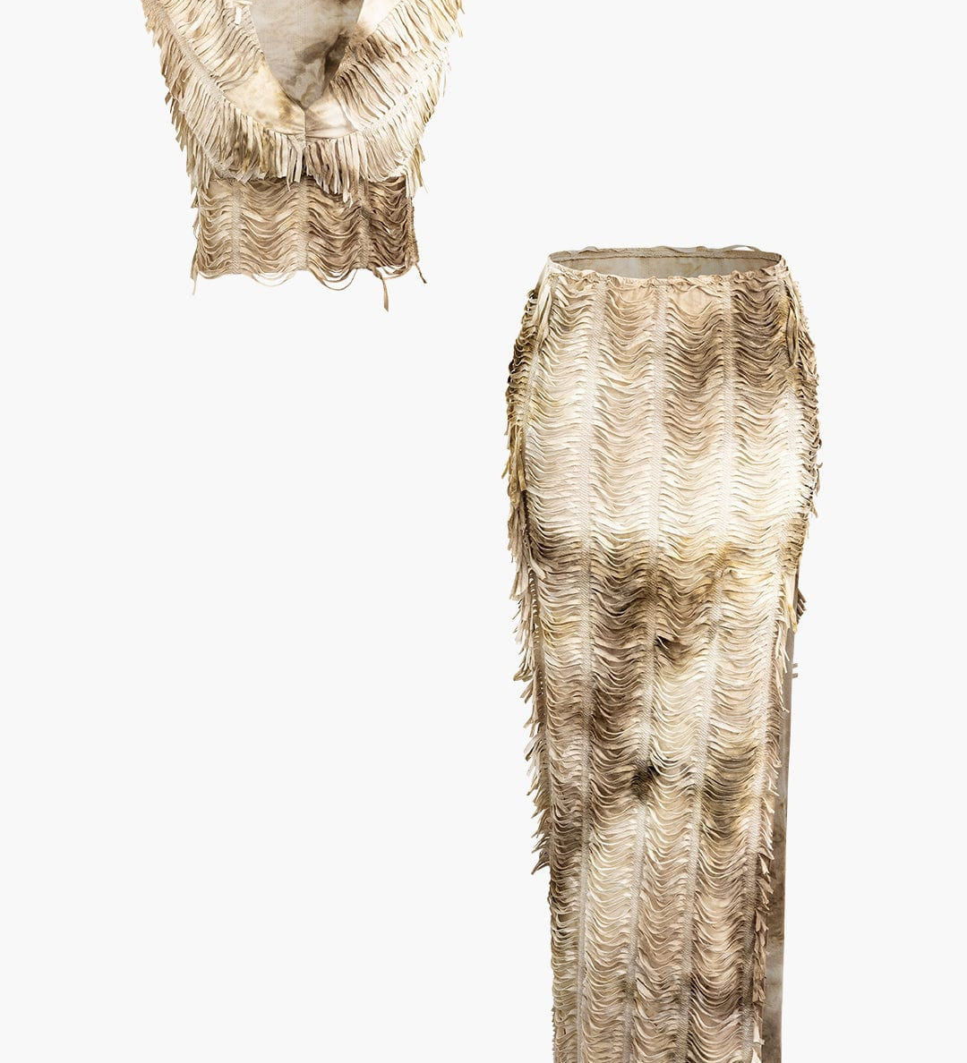 Charlene | Fransen-Zweiteiler mit Top & Rock