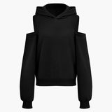 Evangeline | Sportliches Hoodie-Set mit Cut-Outs