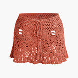 Marina | Häkel-Zweiteiler mit Crop-Top & Minirock