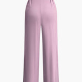 Lara | Elegantes Zweiteiler-Set mit Schleifen-Bandeau & Weitbein-Hose