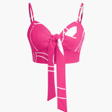 Bailey | Zweiteiler mit Knoten-Top & Bambusprint-Hose