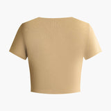 Luna | Elegantes Zweiteiler-Set mit Crop-Top & Palazzo-Hose