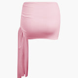 Athena | One-Shoulder Top & Drapierter Minirock – Perfekt für glamouröse Auftritte