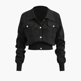 Aviana | Strick-Set mit Blazer und Rock