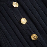 Diana | Elegantes Zweiteiler-Set mit Strickjacke & Wide-Leg-Hose