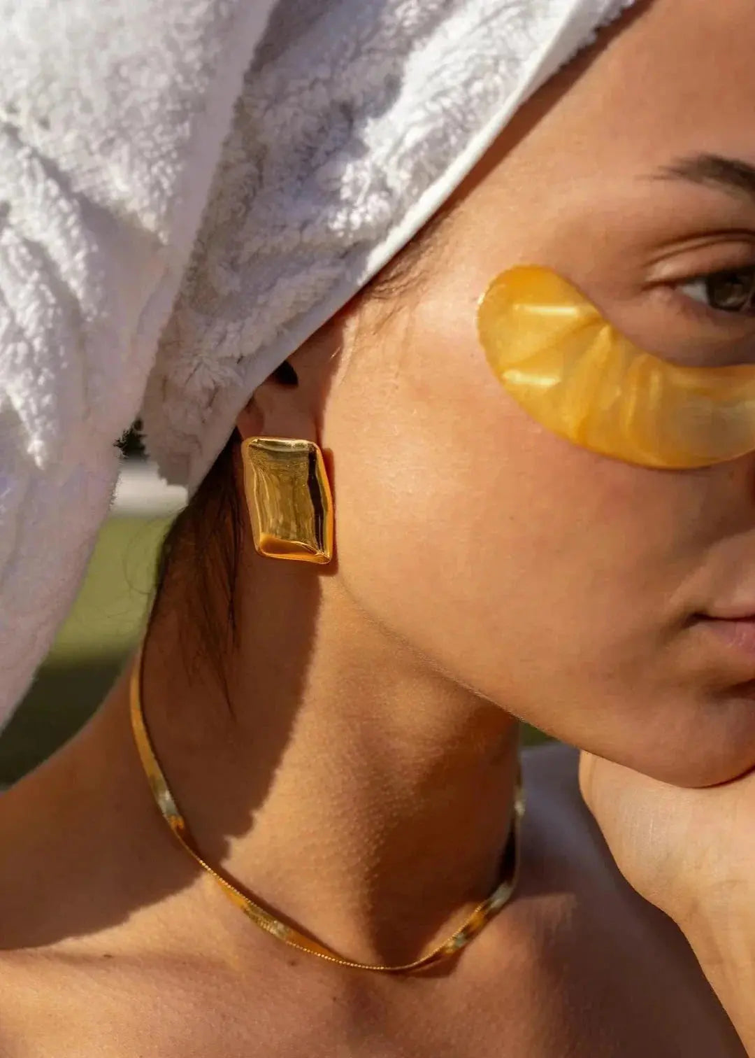 Blanca Earrings - Gold Zendoo.de