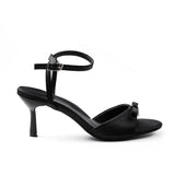 Luvé | Elegante Schwarze Sandaletten mit Absatz – Stilvoll & Feminin