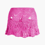 Marina | Häkel-Zweiteiler mit Crop-Top & Minirock