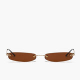 Ava | Minimalistische Randlose Sonnenbrille