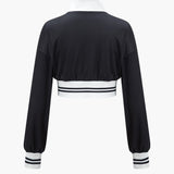 Christa | Sportliches Zweiteiler-Set mit Cropped-Jacke & weiter Hose