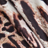 Leona | Langarm-Body mit Leopardenmuster