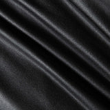 Lyra | Figurbetonter Kunstleder-Minirock mit asymmetrischer Drapierung und goldener Zierschnalle