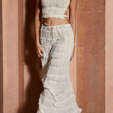 Elise | Romantisches Zweiteiler-Set mit Plissee-Top & Maxirock