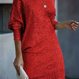 Birgit | Off-Shoulder Pailletten-Look