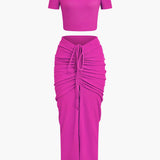 Maya | Zweiteiliges Set mit Raffung