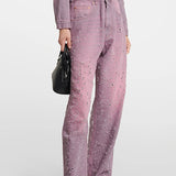 Karoline | Verwaschene Wide-Leg-Jeans