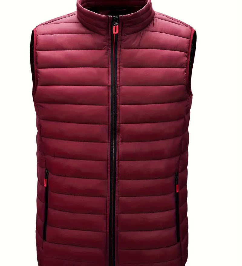 Miles | Lightweight Bodywarmer Stehkragen Herren-Steppweste