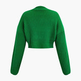 Klara | Elegantes Strick-Set mit Wickel-Oberteil & Bleistiftrock